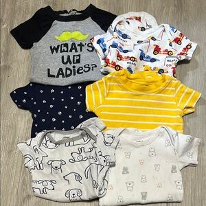 2/$20 Assorted Baby Onesies Set